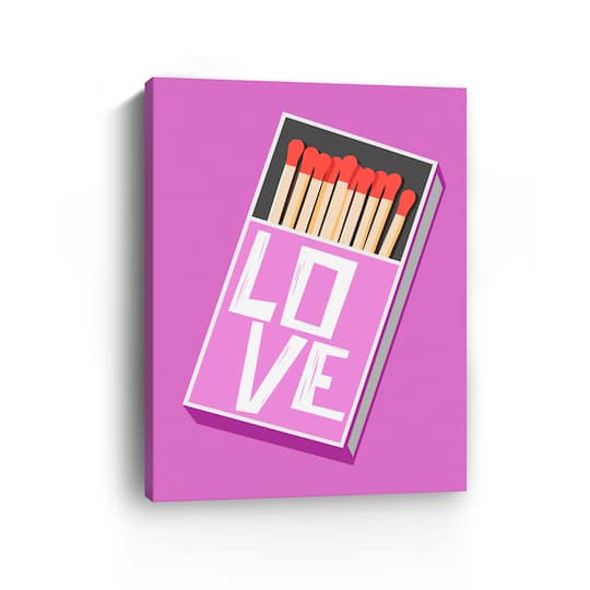 Matchbox Love Canvas Giclée Art